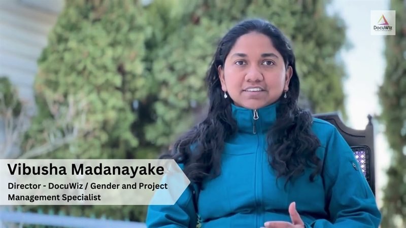 Vibusha Madanayake, Director at DocuWiz, in her International Women's Day 2023 interview